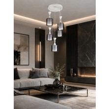Tepe Avize Milan 5'li Sarkıt Avize