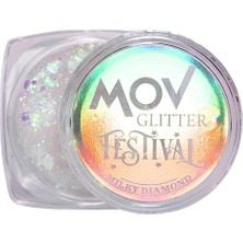 Zemira Mov Glitter Festival No:2 Milky Diamond – Süt Beyaz/inci Işıltılı Glitter – Yüz & Vücut I