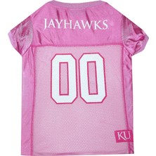 Zemira First Ncaa Kansas Jayhawks Pembe Forma, X-Small. - Evcil Hayvan Pembesi Kıyafet.