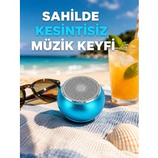 Taşınabilir Mini Bluetooth Hoparlör 9m Menzil Dahili Mikrofon Yeni Nesil Nemere