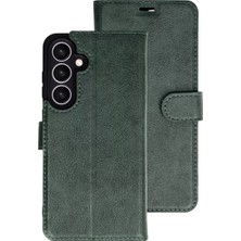 Zenviaa Samsung Galaxy S26 Plus Trend S Plus Kapaklı Kılıf - Yeşil ZENVIAA365423