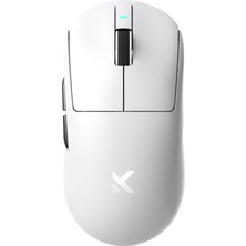 Zemira Mchose A7 V2 Ultra White 8k Hz PAW3950 Ti Sensör Mouse (MC-A7V2-6)