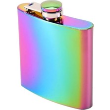 Zemira Çelik Multicolor 6 Oz 180 ml Matarası PY49ML