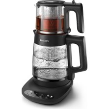 Zemira 5000 Çay Makinesi - Otomatik Sıcak Tutma, 2,2l Ekstra Geniş Kapasite, 0,9l Cam Demli