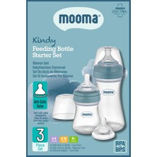 Zemira Mooma Kindy Antikolik 150 Ml, 250 ml Pp Biberon Başlangıç Seti,