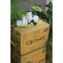 Zemira Kaizen Qloset Roll Prime-Premium Hijyenik Kapak Sistemi Rulosu 50'li Koli (2 Adet Yedek Ji̇let Eldi̇v