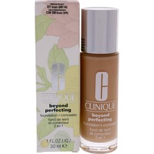 Zemira Clinique Beyond Perfecting Doğal Bitişli Mat Fondöten Göz Altı Kapatıcısı - Cn 08 Linen - 30 ml