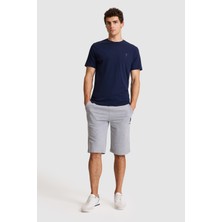 U.s. Polo Assn. Erkek Gri Melanj Şort (Örme) 50322331-VR086