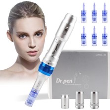 Zemira Homdmarket Dr Pen, Dermapen Ultima A6 Microneedle 36PIN Х2 Nano Round Х2 ile Kırışıklıklar, Stre