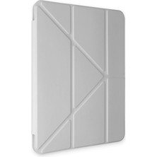 Kuhi Mey Ithalat®   Redmi Pad Pro 12.1 Kılıf Kalemlikli Mars Tablet Kılıfı - Gri