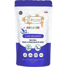 Zemira Soul Organik Bebek Gece Tahıl Bazlı B1 Vitaminli Ek Gıda 3 Tahıl Unlu Karışım 250GR