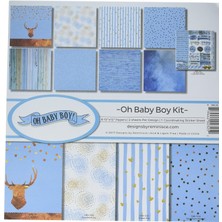Zemira Reminisce Kit 12"X12"-OH Baby Boy
