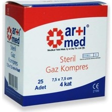 Zemira Artimed Gazli Kompres 25 Li