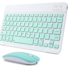 Zemira Psr Aksesuar Klavye Mouse Seti – Tüm Cihazlarla (Açık Yeşil)
