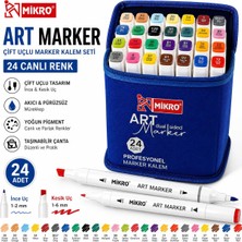 Zemira Mikro Marker Kalem Seti 24 Li Set