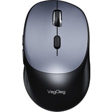 Zemira Veggieg G880 Dual-Mode 5.3 2.4ghz 3600DPI Optik Mouse Gri