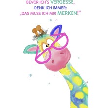 Zemira Independently Published Bevor Ich's Vergesse, Denke Ich Immer: "das Muss Ich Mir Merken!": Notizbuc