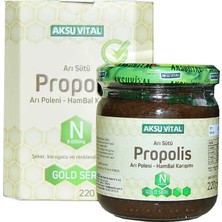 Arı Sütü Propolis Polen Bal Karışımı 220 gr