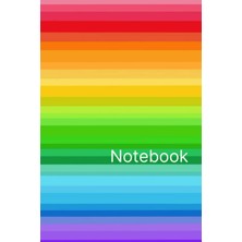 Zemira Rainbow Notebook: Gradient Rainbow Pride Colors - Size (6 x 9 Inches) 120 Pages Lined