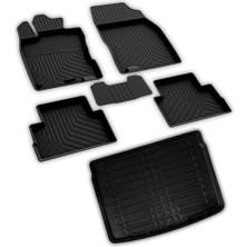 Zemira Ferrous Autoaccessories Nissan Qashqai 4d Paspas Visia Alt 3D Bagaj Havuzu 2014 2021