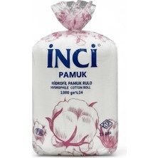 Zemira Inci Pamuk Hidrofil Rulo Pamuk, Makyaj Temizleme Için, 1000 G