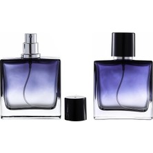 Zemira 2 Paket 50 ml Cam Parfüm Püskürtücü, Gradyan Boş Parfüm Püskürtme Şişesi, Taşınabilir Parfüm I