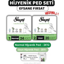 Zemira Sleepy Ped Eko Normal 24 Lü + Günlük Uzun 40 Lı Rosie