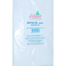 Beyaz Kil Öğütülmüş Doğal Saf Naturel 500 gr Paket