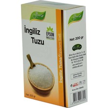 Ingiliz Tuzu Yenilebilir Epsom Salt Magzenyum Sülfat 200 gr