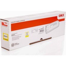 Zemira Oki MC873 Toner Sarı Için 10.000 Sayfa
