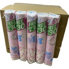 Zemira Ipek Makyaj Temizleme Pamuğu 120 + (30 Adet HEDIYELI)=150 Adet X30 Paket Ürün