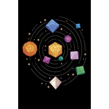 Zemira Univers Des Dés De Jeu De Rôle D20 - Carnet De Notes Pour Les Geeks: Din A5 (6x9) Carnet Pour Les A