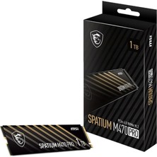 Marka Msı Spatıum M470 Pro Pcıe 4.0 Nvme M.2 1tb