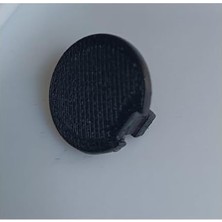 Zemira Kapı Vida Kapağı, Renault Clio 4 ile Uyumlu, Siyah, Plastik Tapa 4 Adet