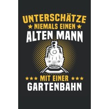 Zemira Notizbuch: Gartenbahn Dampflok Für Gartenbahner Mit Spur G Modellbahn: Liniert In Grösse 6x9 Mit 12