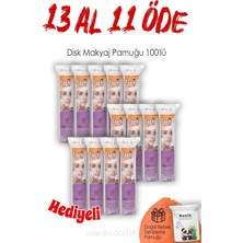 Zemira 13 Al 11 Öde 100'LÜ Lux Disk Makyaj Pamuğu Rosie