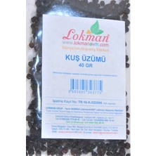 Kuş Üzümü Doğal 40 gr Paket