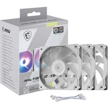 Marka Msı Mag F120 Argb Whıte-3rw Beyaz Kasa Fanı