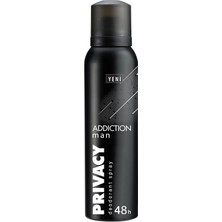 Zemira Privacy Addiction Man Deodorant, 150 Mililitre