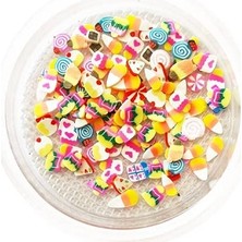 Zemira Rosevelt Tırnak Süsleme Slice Nail Süsleri Rubber Slices PRA-4790154-7475