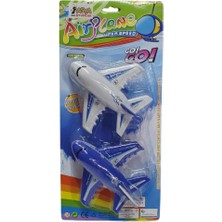 Yolcu Uçak 2'li Set 14 cm - DM8895-4 - 1 Adet