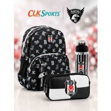 CLK Sports Beşiktaş Anaokulu Çantası , Kalem Çantası  , Suluk Matara Seti
