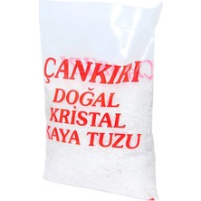 Yemeklik Doğal Kristal Kaya Tuzu Granül Çakıl Çankırı Beyaz 1000 gr
