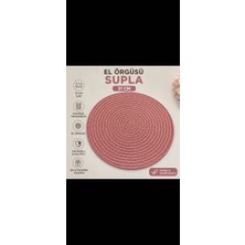 Myistasyon 6 Adet Jüt Supla / Amerikan Servis Lux Sunum Tabak Altlığı