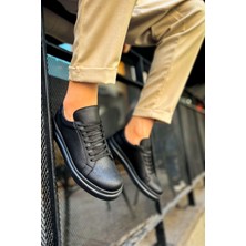 Mooien MN979 - Santoni Crt Spor Erkek Ayakkabı Sıyah