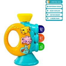 Altaylar Tedarik JLG-855-38A Işıklı ve Müzikli Trompet Bebek