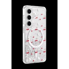 Royaleks Onegif Samsung Galaxy S26 Misk Simli Magsafe Kapak - Desen 5