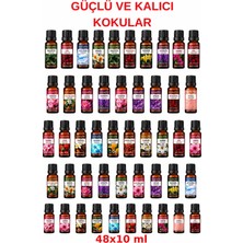 Harmoni  Esansiyel Uçucu Yağ Buhurdanlık Yağı Difüzör Esansı Aromaterapi Koku Yağı  48X10ML