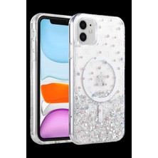 Royaleks Onegif Apple Iphone 11 Misk Simli Magsafe Kapak - Desen 1