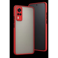 Royaleks Vivo Y53S Kılıf Montreal Silikon Kapak - Kırmızı